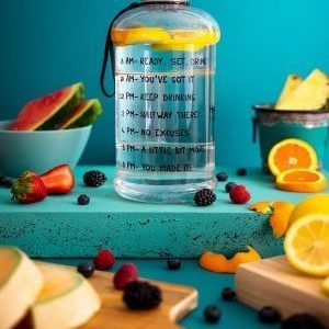 fruit-water bottle-healthy lifestyle