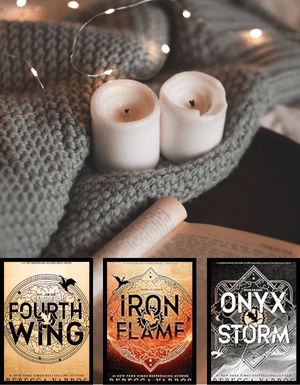 Similar to Fourth Wing - Book - Candles - Fairy Lights