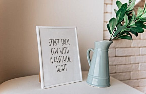 daily habits for happiness - quote - plant