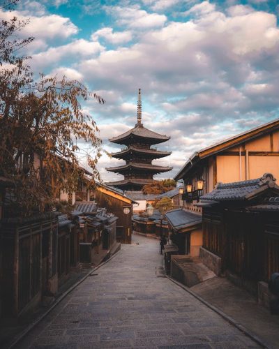 romantic destination - kyoto japan